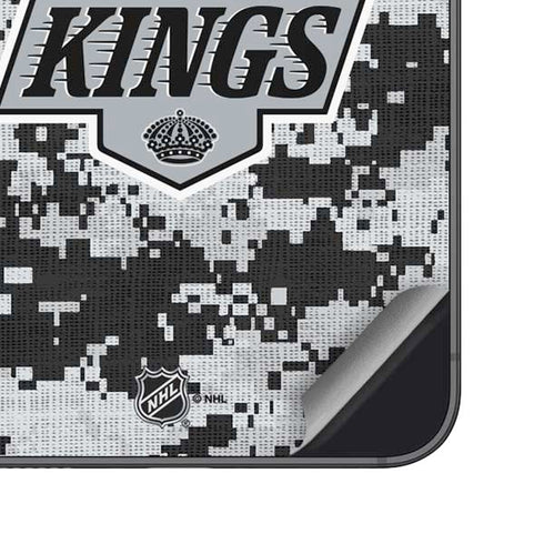 NHL Los Angeles Kings Camo Galaxy S23 FE Skin