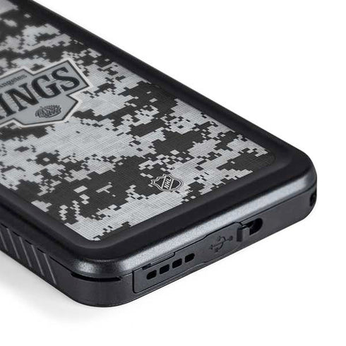 NHL Los Angeles Kings Camo Galaxy S23 Plus Waterproof Case