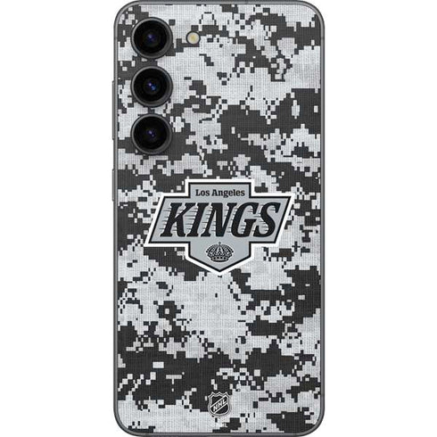 NHL Los Angeles Kings Camo Galaxy S23 Skin