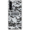 NHL Los Angeles Kings Camo Galaxy S24 FE Clear Case