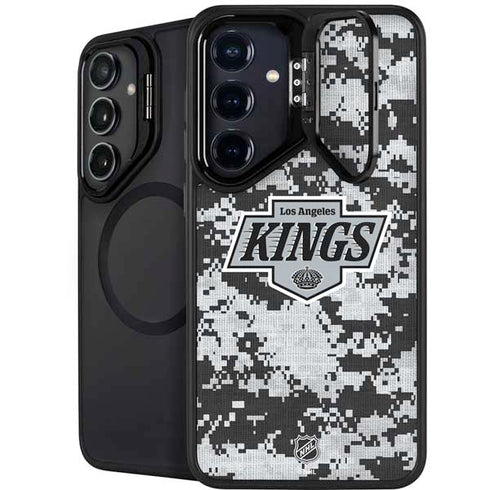 NHL Los Angeles Kings Camo Galaxy S24 Kickstand Case