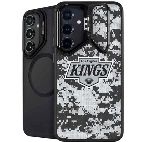 NHL Los Angeles Kings Camo Galaxy S25 Plus Kickstand Case