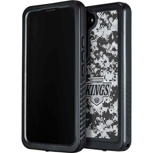 NHL Los Angeles Kings Camo Galaxy S24 Plus Waterproof Case