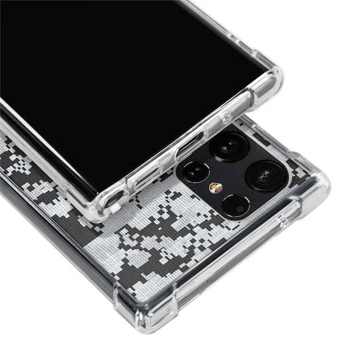 NHL Los Angeles Kings Camo Galaxy S24 Ultra Clear Case