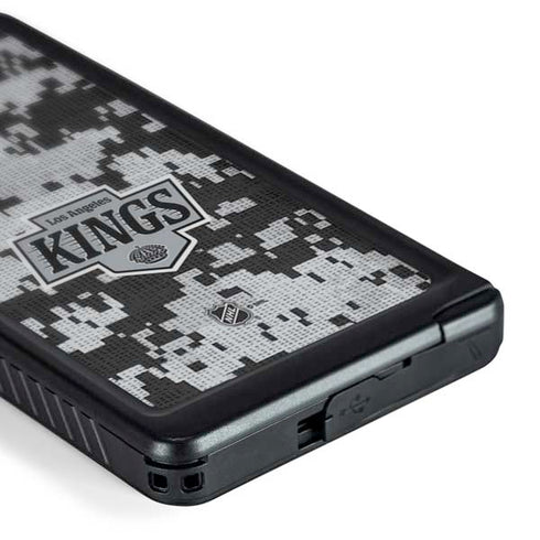 NHL Los Angeles Kings Camo Galaxy S24 Ultra Waterproof Case