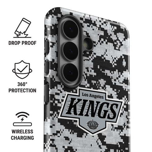 NHL Los Angeles Kings Camo Galaxy S26 Impact Case