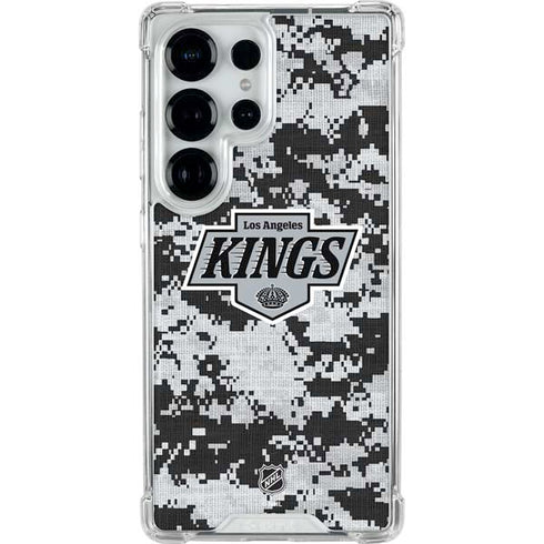 NHL Los Angeles Kings Camo Galaxy S26 Ultra Clear Case