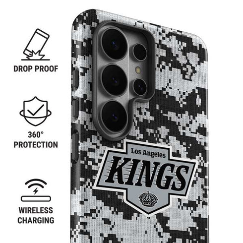 NHL Los Angeles Kings Camo Galaxy S26 Ultra Impact Case