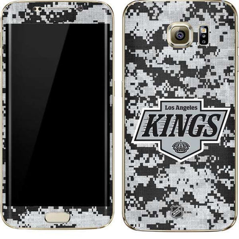 NHL Los Angeles Kings Camo Galaxy S7 Edge Skin