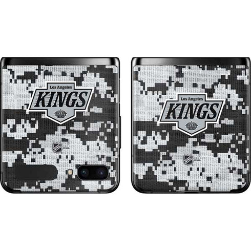 NHL Los Angeles Kings Camo Galaxy Z Flip Skin