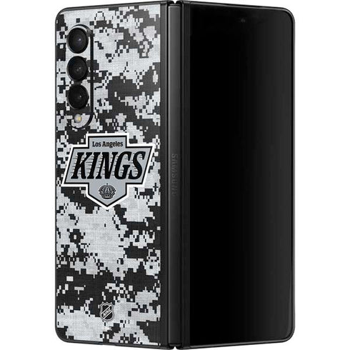 NHL Los Angeles Kings Camo Galaxy Z Fold3 5G Skin