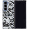 NHL Los Angeles Kings Camo Galaxy Z Fold5 5G Clear Case