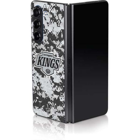 NHL Los Angeles Kings Camo Galaxy Z Fold5 5G Skin