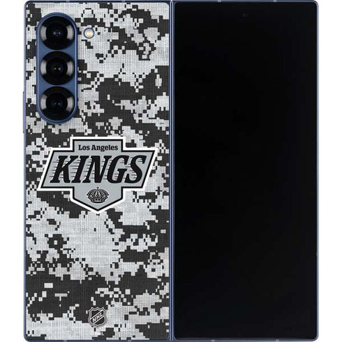 NHL Los Angeles Kings Camo Galaxy Z Fold6 Skin