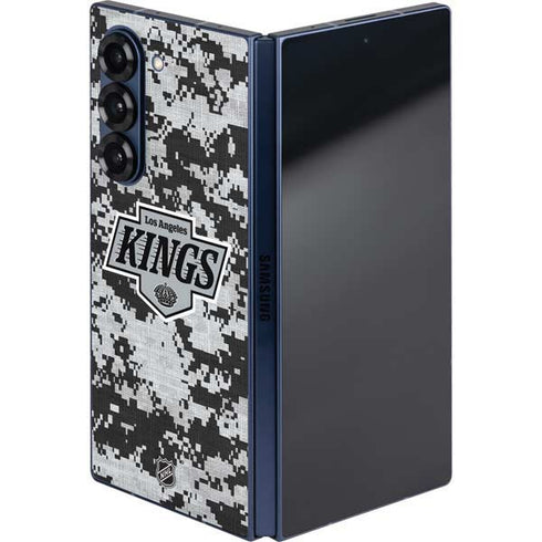 NHL Los Angeles Kings Camo Galaxy Z Fold6 Skin