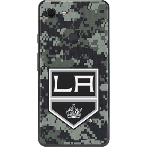 NHL Los Angeles Kings Camo Google Pixel 3 XL Skin