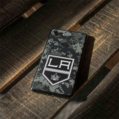 NHL Los Angeles Kings Camo Google Pixel 3 XL Skin