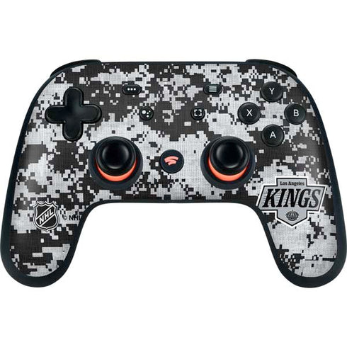 NHL Los Angeles Kings Camo Google Stadia Controller Skin