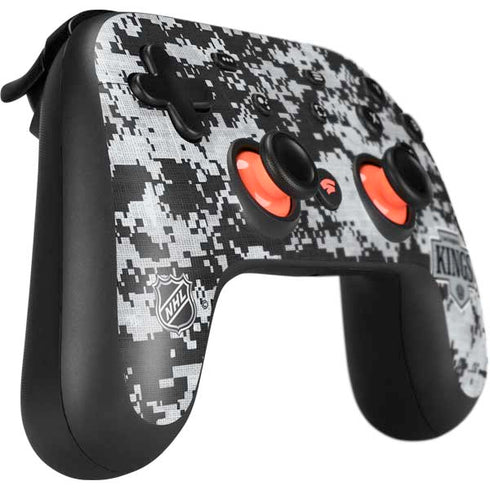 NHL Los Angeles Kings Camo Google Stadia Controller Skin