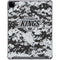 NHL Los Angeles Kings Camo iPad Pro 12.9in (2020) Clear Case