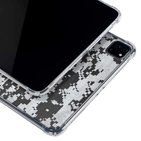 NHL Los Angeles Kings Camo iPad Pro 12.9in (2020) Clear Case