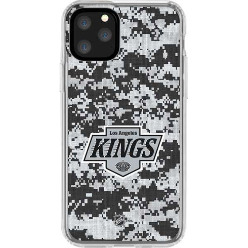 NHL Los Angeles Kings Camo iPhone 11 Pro Clear Case