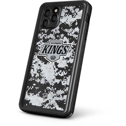 NHL Los Angeles Kings Camo iPhone 11 Pro Max Waterproof Case