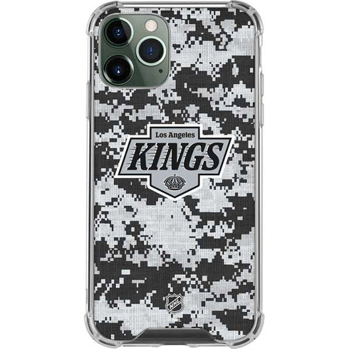 NHL Los Angeles Kings Camo iPhone 12 Pro Max Clear Case