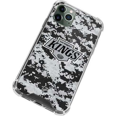 NHL Los Angeles Kings Camo iPhone 12 Pro Max Clear Case
