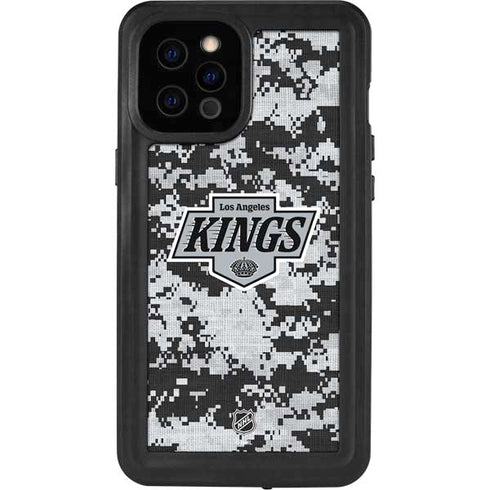 NHL Los Angeles Kings Camo iPhone 12 Pro Max Waterproof Case