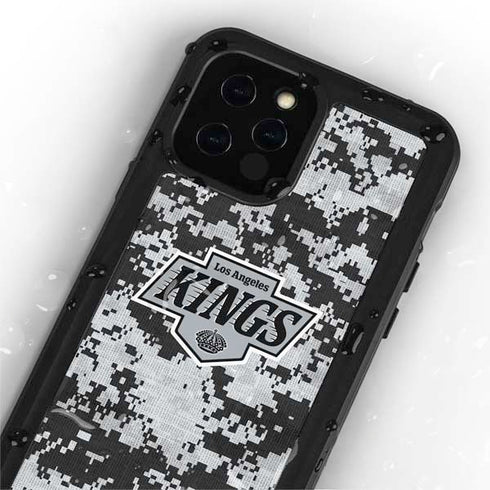 NHL Los Angeles Kings Camo iPhone 12 Pro Max Waterproof Case