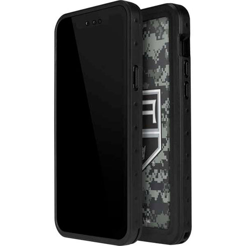 NHL Los Angeles Kings Camo iPhone 12 Pro Waterproof Case