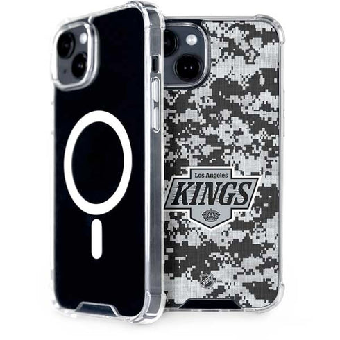 NHL Los Angeles Kings Camo iPhone 13 MagSafe Case