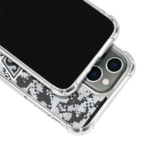 NHL Los Angeles Kings Camo iPhone 13 Pro Clear Case