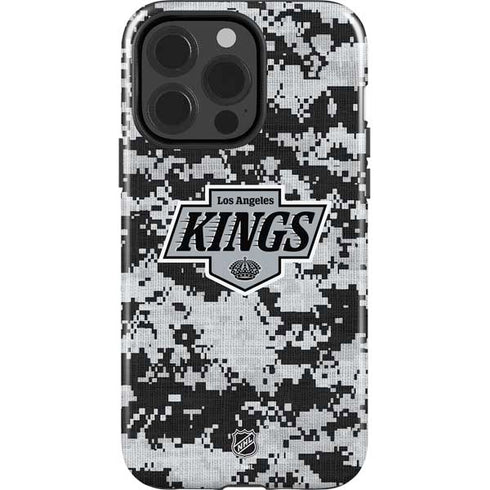 NHL Los Angeles Kings Camo iPhone 13 Pro Impact Case