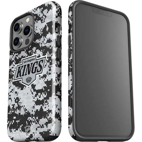 NHL Los Angeles Kings Camo iPhone 13 Pro Impact Case