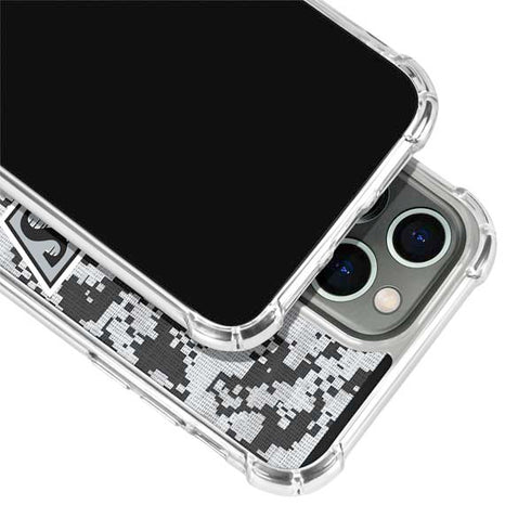NHL Los Angeles Kings Camo iPhone 13 Pro Max Clear Case