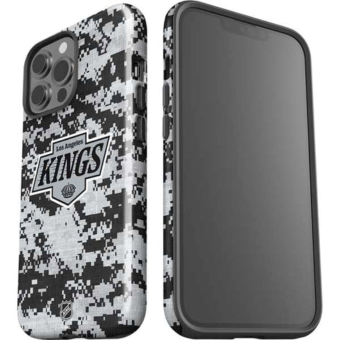 NHL Los Angeles Kings Camo iPhone 13 Pro Max Impact Case