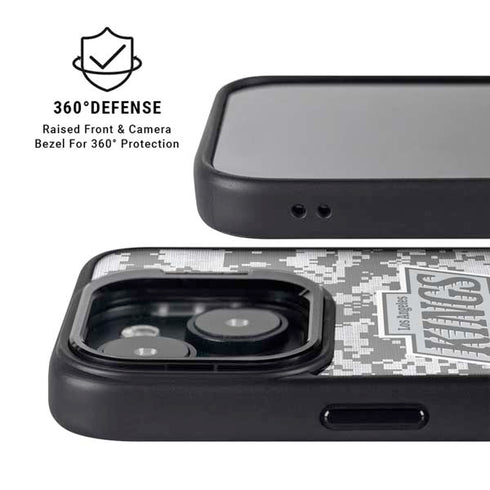 NHL Los Angeles Kings Camo iPhone 14 Plus Kickstand Case