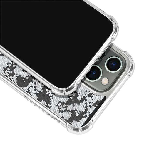 NHL Los Angeles Kings Camo iPhone 14 Pro Clear Case