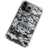 NHL Los Angeles Kings Camo iPhone 14 Pro Clear Case