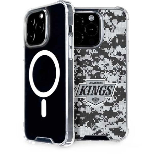 NHL Los Angeles Kings Camo iPhone 14 Pro MagSafe Case