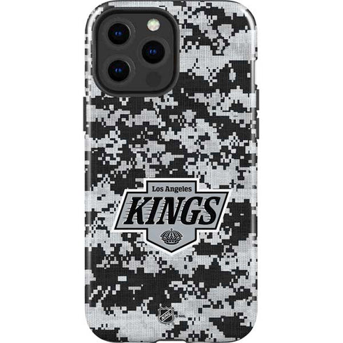 NHL Los Angeles Kings Camo iPhone 14 Pro Max Impact Case
