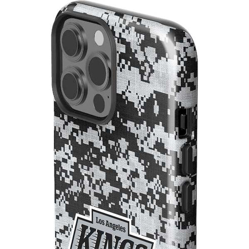 NHL Los Angeles Kings Camo iPhone 14 Pro Max Impact Case