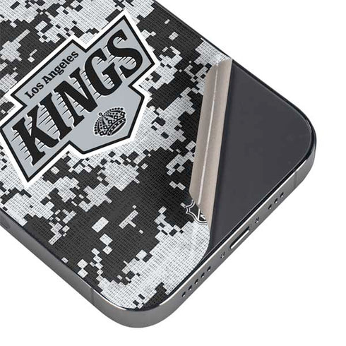 NHL Los Angeles Kings Camo iPhone 14 Pro Skin
