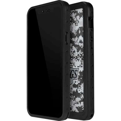 NHL Los Angeles Kings Camo iPhone 14 Pro Waterproof Case
