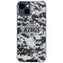 NHL Los Angeles Kings Camo iPhone 15 Plus Clear Case