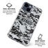NHL Los Angeles Kings Camo iPhone 15 Plus Clear Case