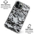NHL Los Angeles Kings Camo iPhone 15 Pro Clear Case