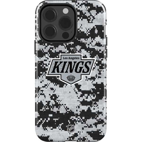 NHL Los Angeles Kings Camo iPhone 15 Pro Impact Case